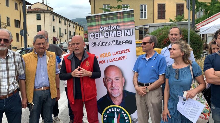 No Green Pass: continua il tour elettorale di Andrea Colombini